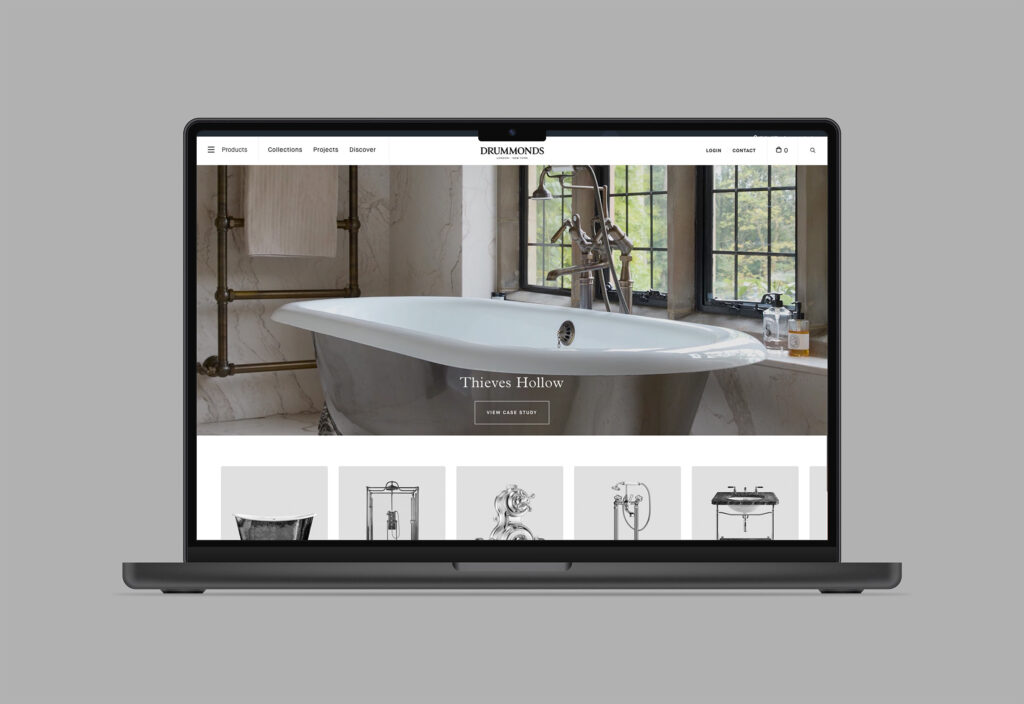 Driving Drummonds’ Global eCommerce Growth in Luxury Bathrooms